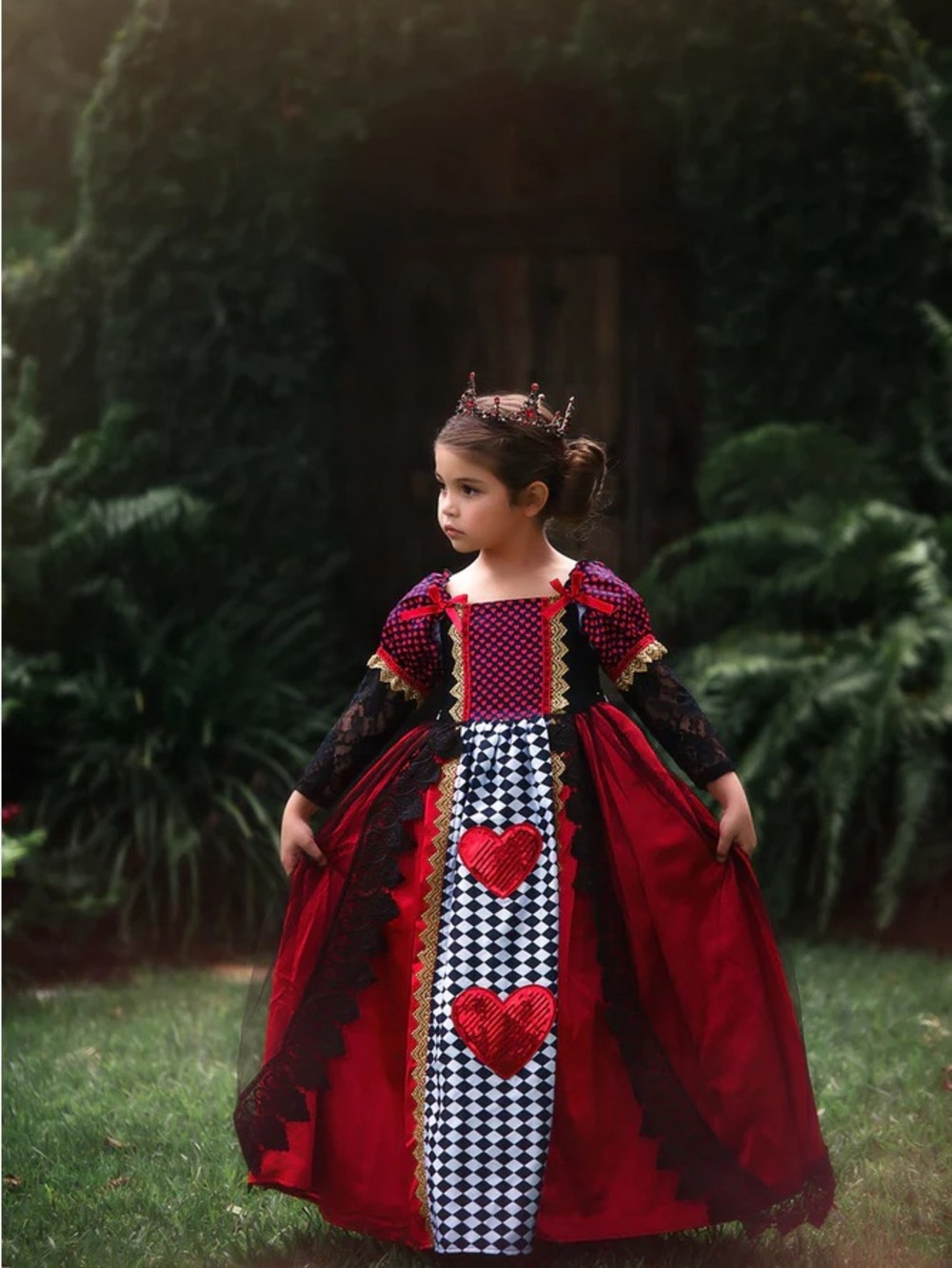 Trish Scully Queen of Hearts Dress Costume Size 4